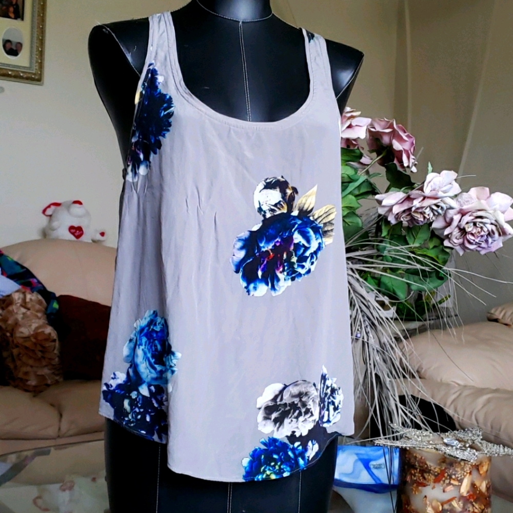 All Saints silk tank
